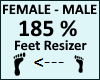 Feet Scaler 185%