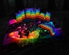 lgbt rainbow pillow set