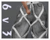 6v3| Gray Urban Baggy