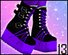 Purple Rave Boots