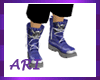  Boot:blue :Woman