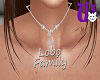 Lobo Family Necklace F