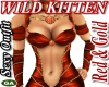Wild Kitten Red Outfit