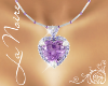 Purple Heart Necklace V1