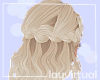 Kids blonde spring hair