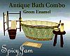Antique Bath Combo Grn