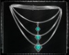 Silver & Turquoise Neckl