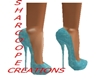 Turquoise Heels