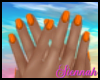 Nails - Orange