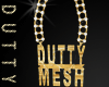 Gold Necklace Mesh