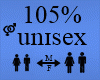 Unisex Avi Scaler 105%