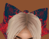 Red&Blue Hair Bow