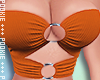 Busty Orange Top