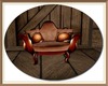 Red Wood Cuddle Chair