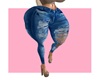 ABplus ripped jeans blue
