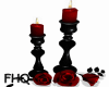 Dark  Rose + Candle