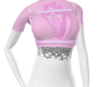 Pink Mr Ghost Face Top