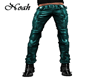Male leather pants