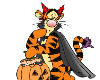 Halloween Tigger Sticker
