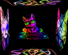 Neon Cat Background F