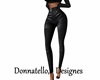 black lether pants