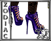Purple Strap Shoes
