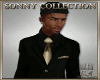 Sonny Black & Gold Suit