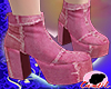 Can- Denim Pink Boots
