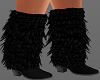 H/Black Fur Boots