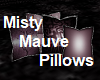 Misty Mauve Pillows