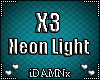 ❤ X3>Neon Light<