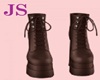 Brown winter boots