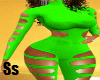 GRN SEXY DIVA BODY SS L