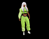 YM - GREEN BAGGY PANTS -
