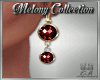 Melony Red Jewelry Set