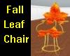 fall leaf chair