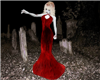Bloody red prom gown 2