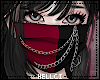 ✮ Black & Red Mask
