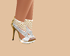 Gold & Silver  Heels