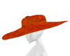 Carrot Floral Brim Hat