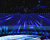blue disco light