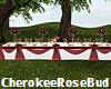 Red Rose Head Table
