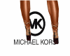 MK leather shoe