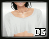 (CG) Short Sweater White