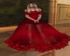 gown deep red