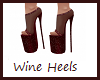Wine Glitrz Shoes