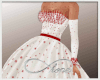 Snowflake Pearl & Red