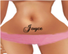 Joyce Belly Tattoo