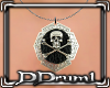 [DD]BeadedSkull Necklace
