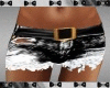 Torn Up Cut Offs Black